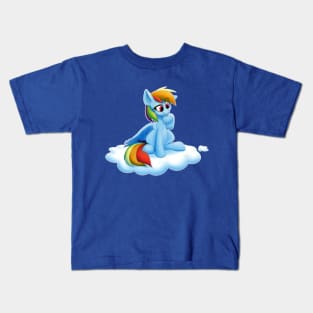 Think Fast, Blue Fast Kids T-Shirt